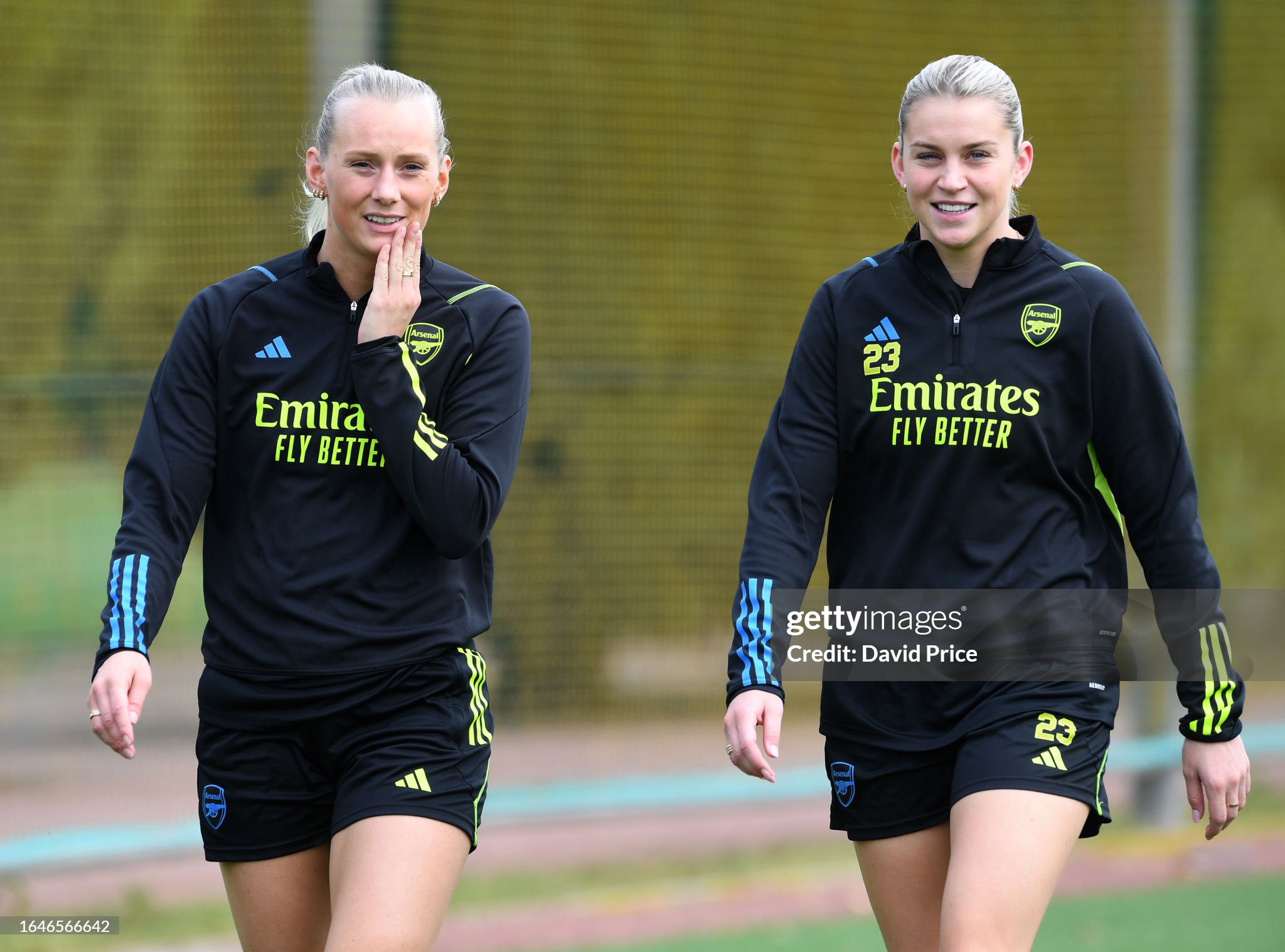 Why not both? Arsenal’s Alessia Russo and Stina Blackstenius