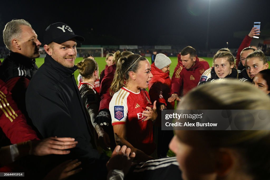 Jonas Eidevall says squad decisions ‘paid off’ as Arsenal storm into the final of the FA Continental Tyres League Cup