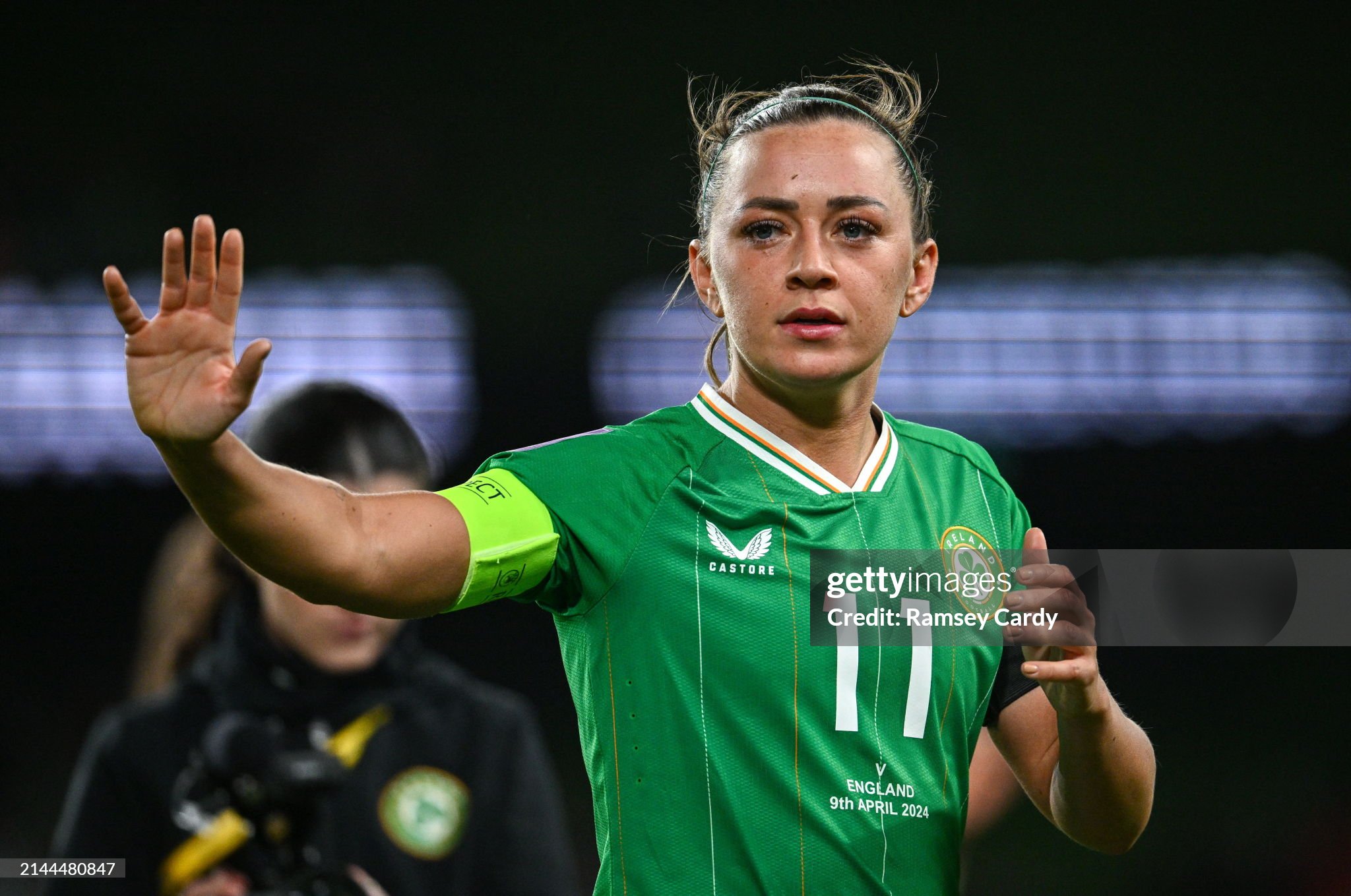‘We need to keep pushing’ expresses Katie McCabe as the Republic of Ireland captain reflects on defeat in Dublin
