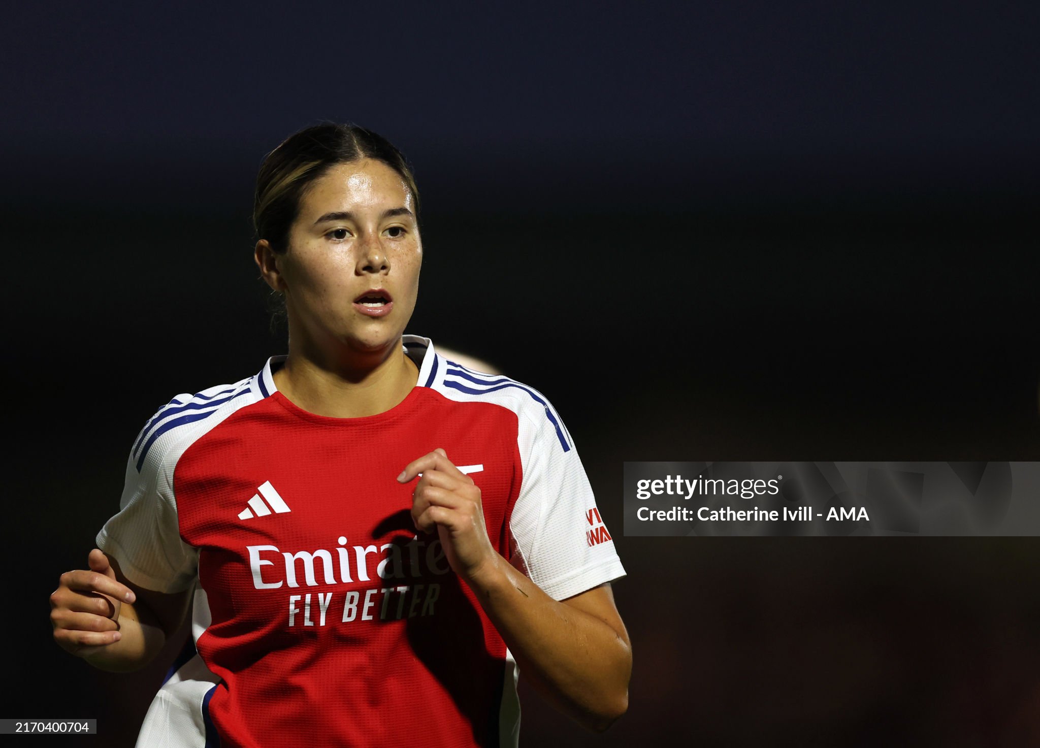 ‘I’m a lot more comfortable’ says Cooney-Cross as the Gunners starlet shone in Champions League victory
