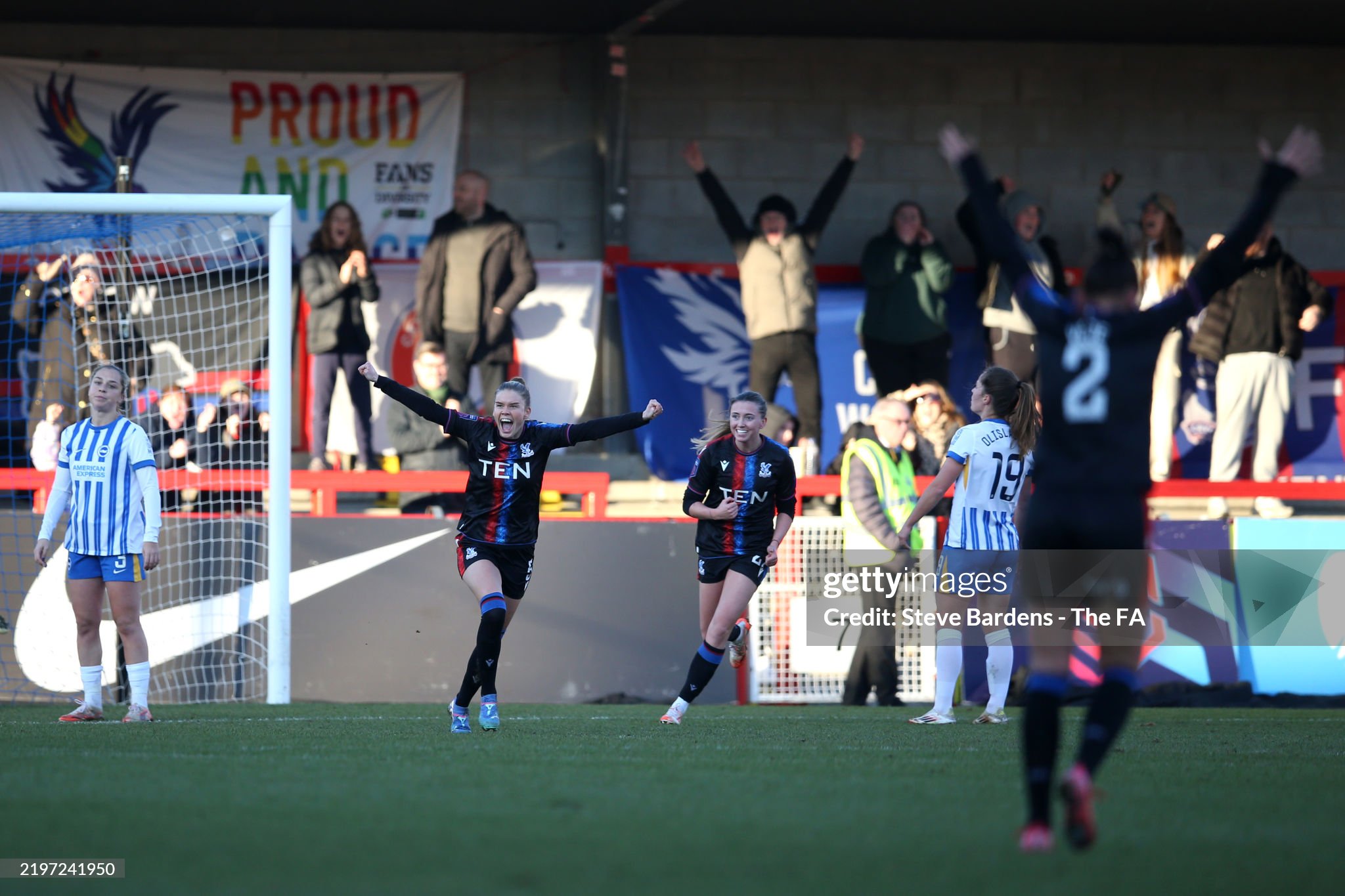 Brighton 1-1 Crystal Palace: Oh My! Cato’s late goal rescues a point for Palace after controversial red card