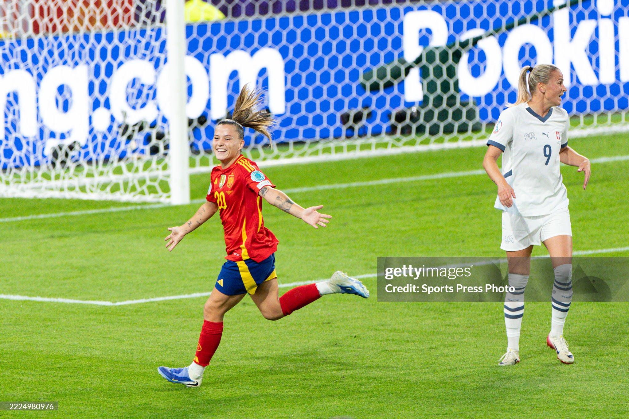 Spain 2-0 Switzerland: World Champions eliminate stubborn hosts