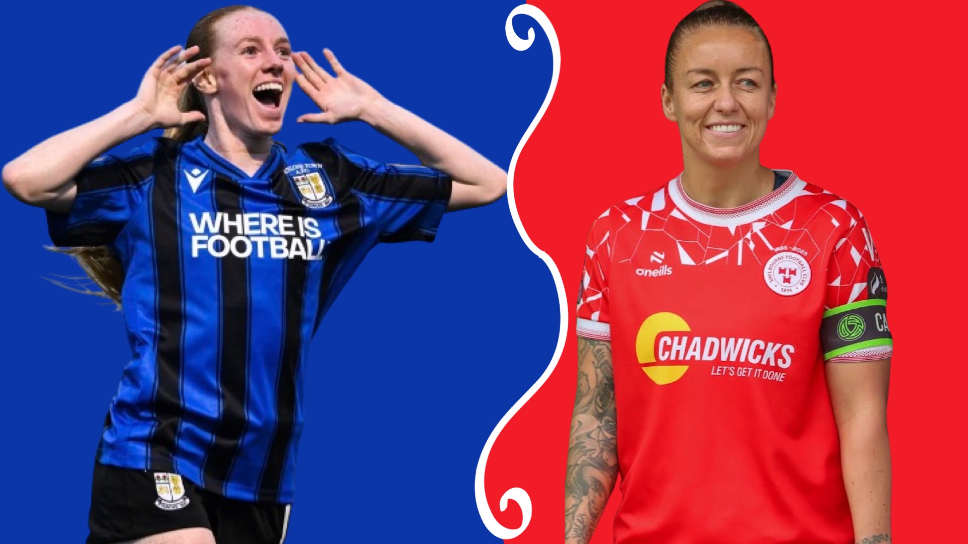 Athlone Town's Kelly Brady and Shelbourne's Pearl Slattery