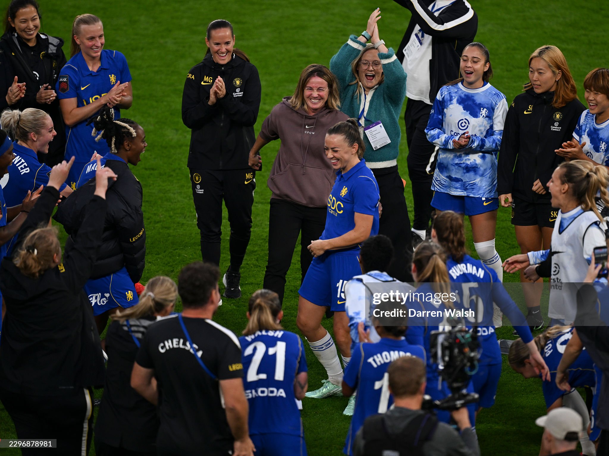 Sonia Bompastor lauds ‘calm’ and ‘composed’ Katie McCabe
